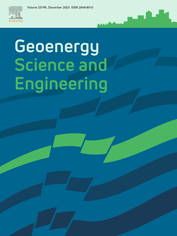 Go to journal home page - Geoenergy Science and Engineering